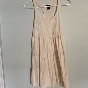 H&M light cream dress XS
